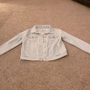 Light wash jean jacket